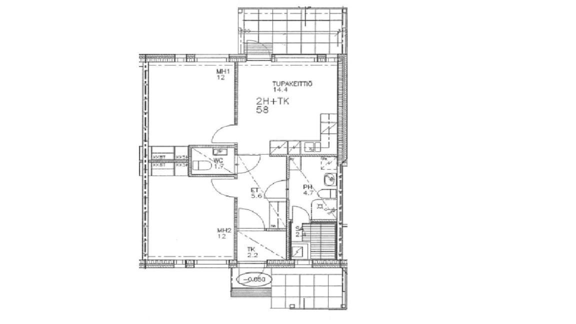 Merituuli Serviced Apartments, Kempele 2Br Apartment With Sauna Kültér fotó